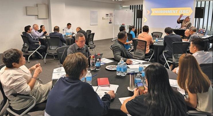 OBYU Group leaders attending ESG leadership training